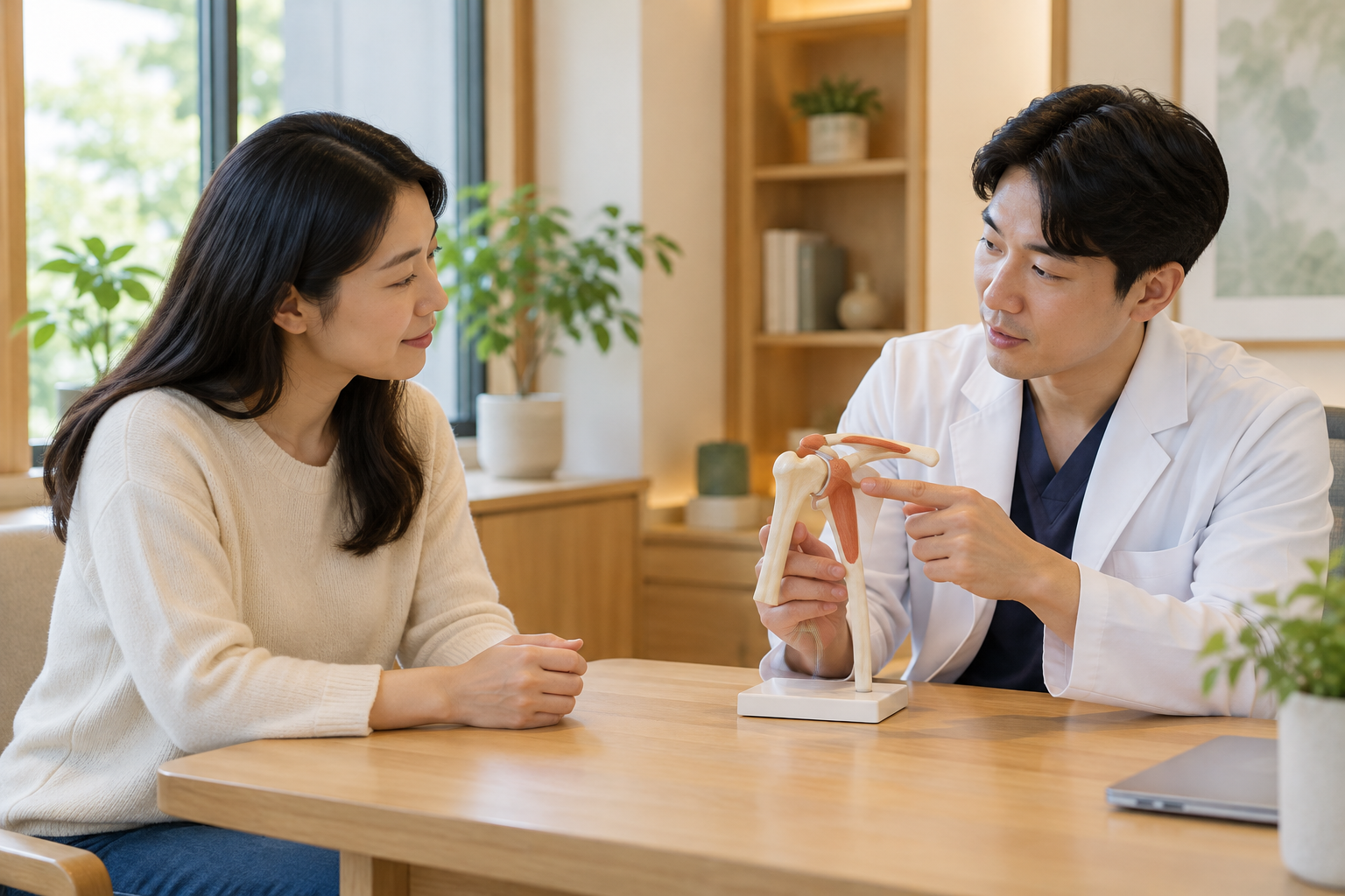 공주 어깨통증 한의원 — 어깨 상담에 관한 AI 설명용 이미지